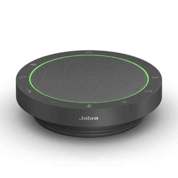 Конферентен говорител Jabra Speak2 55, Bluetooth, USB-C, до 12 часа време за разговор, 4 цифрови MEMS микрофона | JAR Computers Kонферентен говорител Jabra Speak2 55
