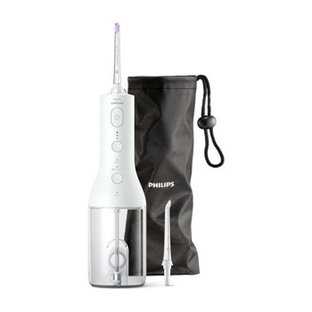 Зъбен душ Philips HX3826/31, 2 режима на работа, 3 степени на регулиране на струята, Quad Stream технология | JAR Computers Зъбен душ Philips HX3826/31