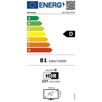 Samsung QE-75QN70H QE75QN70HAUXXH | JAR Computers Samsung QE-75QN70H QE75QN70HAUXXH