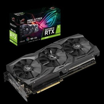 Видео карта NVIDIA GeForce RTX 2070, 8GB, Asus ROG-STRIX-RTX2070-8G-GAMING, PCI-E 3.0, GDDR6, 256bit, USB Type-C, Display Port, HDMI | JAR Computers Asus ROG-STRIX-RTX2070-8G-GAMING