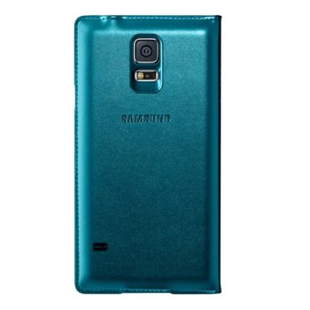 Samsung Flip Wallet Cover for Galaxy S5 Blue