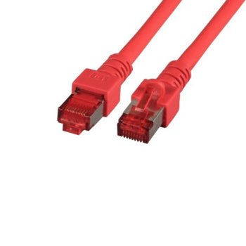 Пач кабел EFB-Elektronik, SFTP, Cat.6, 0.5m, червен | JAR Computers EFB-Elektronik Cat.6 0.5m SFTP червен K5512.0.5