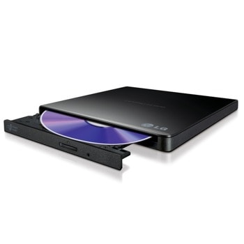 Оптично устройство LG GP57EB40, външно, Slim, черна, USB2.0 | JAR Computers LG GP57EB40