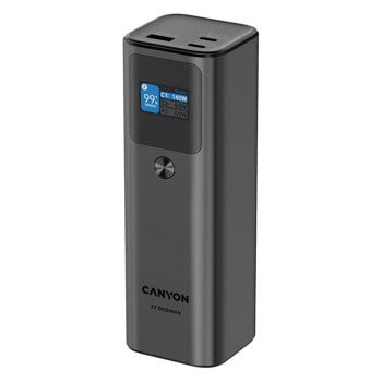 Външна батерия /power bank/ Canyon PB-2010, 27 000mAh, сива, 2x USB-C, 1x USB-A, QC 3.0 | JAR Computers Power bank Canyon PB-2010 CNE-CPB2010DG