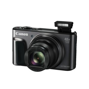 Canon PowerShot SX720 HS Black + Canon DCC-1570