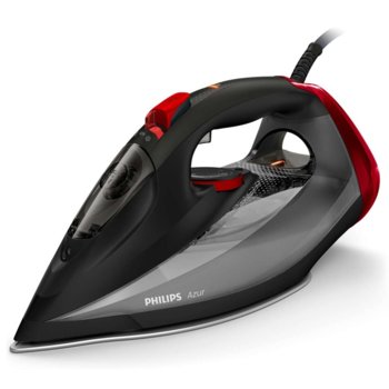 Парна ютия Philips Azur GC4567/80, 250 гр. парен удар, 50 г/мин непрекъсната пара, 2600W, черна | JAR Computers Philips GC4567/80