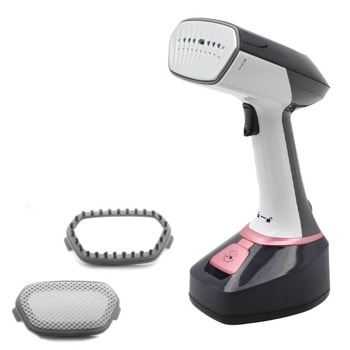 Уред за гладене с пара Zephyr ZP 1051 A, до 20 г/мин, вертикално гладене с пара, 310 мл съд за вода, 1400 W, черно-бял | JAR Computers Zephyr ZP 1051 A