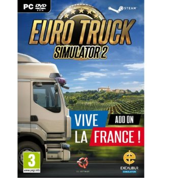 Игра Euro Truck Simulator 2 - Vive la France!, за PC | JAR Computers Euro Truck Simulator 2 - Vive la France!