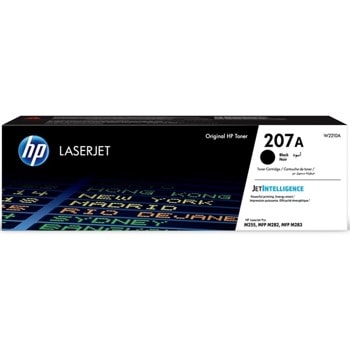 Тонер касета за HP Color LaserJet Pro MFP M282nw/M255dw/M283fdn/M283fdw, Black, 207A (W2210A), Заб.: 1350 брой копия | JAR Computers HP 207A (W2210A) Black
