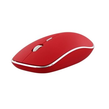 Мишка TnB Rubby, оптична (1600 dpi), безжична (2.4GHz), USB, червена image