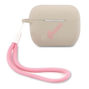 Защитен калъф Guess Vintage Silicone за Apple Airpods Pro, сив | JAR Computers Guess Vintage Silicone GUACAPLSVSGP