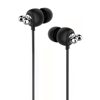 Слушалки Yookie YK04, микрофон, Jack 3.5mm, 1.2m, различни цветове | JAR Computers слушалки yookie yk04 jack 3.5mm 20643