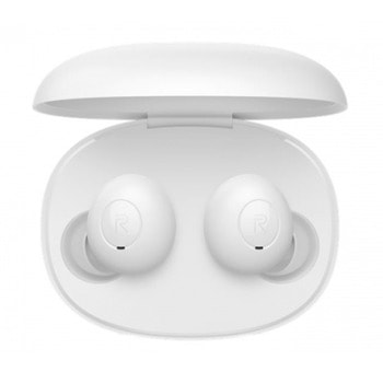 Слушалки realme Buds Q, Bluetooth, IPX4 водоустойчивост, до 4.5 часа с едно зареждане, бели | JAR Computers realme Buds Q White