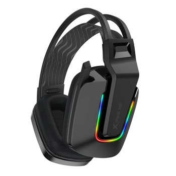Слушалки Xtrike ME GH-712, USB, Jack 3.5mm, микрофон, 50mm говорители, гейминг, черни | JAR Computers Слушалки Xtrike ME GH-712 Black