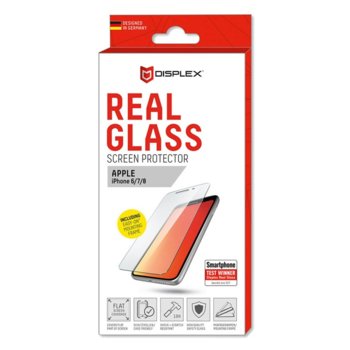 Displex Real Glass 10H Protector 2D iPhone 8/7/6S