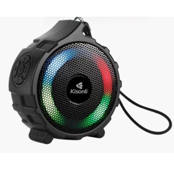 Тонколона Kisonli S11, 1.0, 5W RMS, Bluetooth, microSD, USB, FM, черна | JAR Computers Kisonli S11 758234