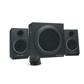 Тонколони Logitech Z333 (Мостра), 2.1, 40W, 3.5mm жак, черни | JAR Computers Logitech Multimedia Speakers Z333 (Мостра)