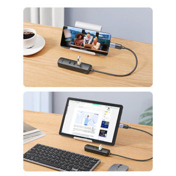 Ugreen USB-A 2.0 Hub 3-port with Ethernet 20984