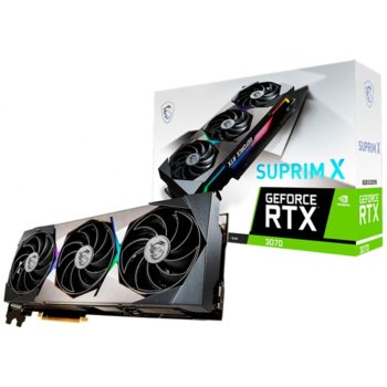Видео карта Nvidia GeForce RTX 3070, 8GB, MSI SUPRIM X, GDDR6, 256-bit, DP, HDMI | JAR Computers MSI RTX-3070-SUPRIM-X-8G