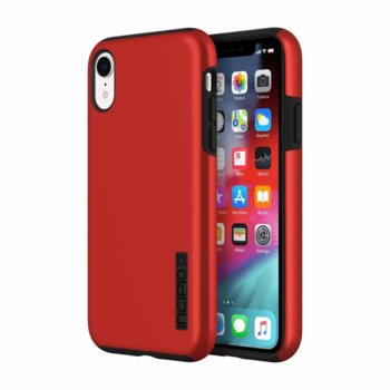 Калъф за Apple iPhone XR, хибриден, Incipio DualPro IPH-1748-RBK, удароустойчив, червен | JAR Computers Incipio DualPro IPH-1748-RBK