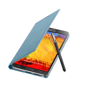 Samsung Flip Wallet Cover Samsung Note 3 N9005 Blu