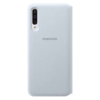 Samsung A50 Wallet Cover White