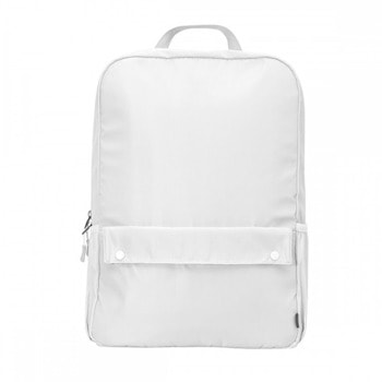 Раница за лаптоп Baseus Basics 16 White (LBJN-F02), до 16" (40.64 cm), водоустойчив и влагоустойчив дизайн, найлонов плат, бяла image