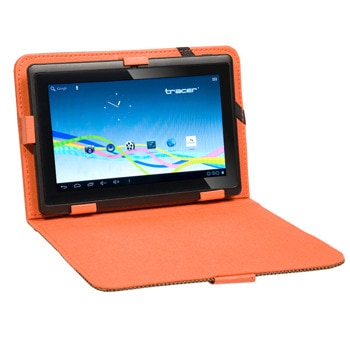 Калъф за таблет Tracer Street, до 7" (17.78cm), оранжев | JAR Computers Калъф за таблет Tracer Street до 7 инча оранжев