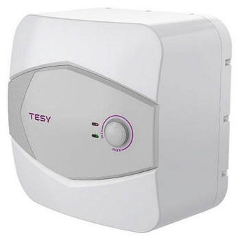Електрически бойлер Tesy GCA 30 15 G01 RC, 27 л., проточен, стоящ над/под мивка, 1.5 kW, енергиен клас C, 44.5 x 44.5 x 38.3 cm, бял | JAR Computers Tesy GCA 30 15 G01 RC