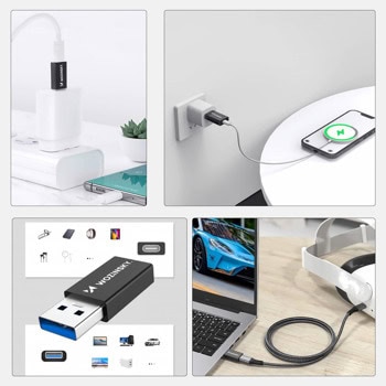 Адаптер Wozinsky от USB-A към USB-C