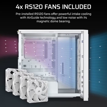 corsair frame 4000x rs white | JAR Computers corsair frame 4000x rs white