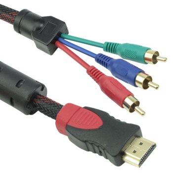 HDMI 18188 HDMI към 3 RCA 6.00мм Bulk