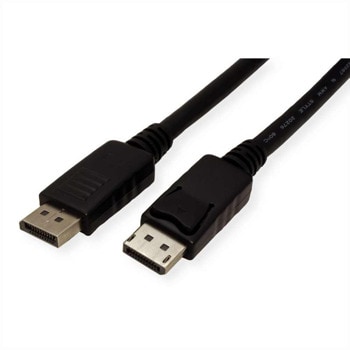 Кабел Roline 11.99.5629, DisplayPort(м) към DisplayPort(м), 1.5m, черен, 4K@60Hz | JAR Computers Roline 11.99.5629