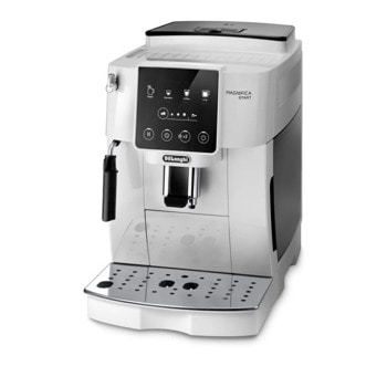 Кафеавтомат DeLonghi Magnifica Start, 1450W, 15 bar налягане, Touch контрол, бял | JAR Computers Кафеавтомат DeLonghi Magnifica Start ECAM220.20.W
