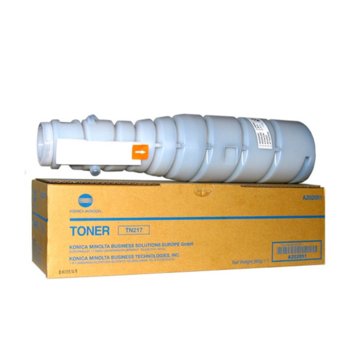 КАСЕТА ЗА KONICA MINOLTA BIZHUB C223/283 - Black - TN217 - P№ A202051 - заб.: 17500k | JAR Computers КАСЕТА ЗА KONICA MINOLTA BIZHUB C223/283 - Black