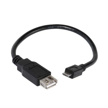 Vivanco 34761 USB MicroB(м) към USB A(ж)