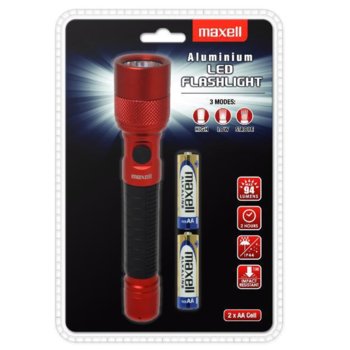 Maxell Flashlight LED + battery ML-FA-TORCH-WTE416
