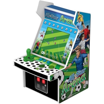 Мини ретро конзола My Arcade All-Star Arena 300+ Micro Player, 2.75" екран, преносима, 300+ вградени игри, разноцветна | JAR Computers My Arcade All-Star Arena 300+ Micro Player
