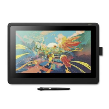 Графичен таблет Wacom Cintiq 16 (DTK1660K0B), Full HD дисплей, 5080 lpi, 8192 нива на натиск, черен | JAR Computers Wacom Cintiq 16 DTK1660K0B