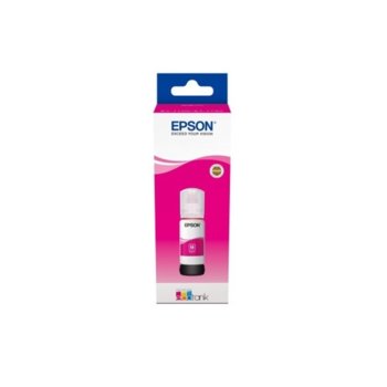 Мастило Epson 103 EcoTank, за Epson L3151/L3150/L3111/L3110, розов (Magenta), до 7500 копия, 65 ml. image