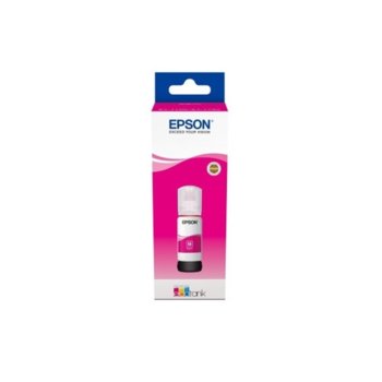 Мастило Epson 103 EcoTank, за Epson L3151/L3150/L3111/L3110, розов (Magenta), до 7500 копия, 65 ml. | JAR Computers Epson 103 EcoTank Magenta