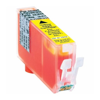 Касета за Canon Pixma IP3600/IP4600/IP4700/MP540/MP550/MP560/MP620/MP630/MP640/MP980/MP990/MX860/MX870 - Yellow - CLI-521Y - HCLI-521Y - Неоригинален, Заб.: 540 брой копия | JAR Computers Yellow CLI-521Y HCLI-521Y
