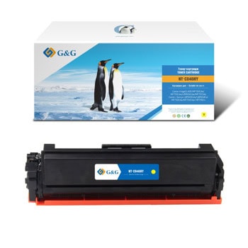 Тонер касета за Canon ImageCLASS LBP654Cdw/MF731Cdw/MF733Cdw/MF735Cdw/i-SENSYS MF732Cdw/MF734Cdw/MF735Cx/LBP653Cdw/LBP654Cx - Yellow - NT-PC046XY - G&G - Неоригинална, заб.: 5000 брой копия | JAR Computers G&G NT-PC046XY