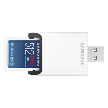 Samsung 512GB SD PRO Plus + Reader