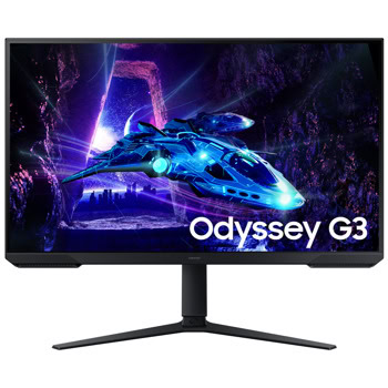 Монитор Samsung Odyssey G3 LS-32DG300EU (2024), 32" (81.28cm) VA панел, 180Hz, Full HD, 1ms, 3000:1. Mega DCR, 250cd/m2, DisplayPort, HDMI | JAR Computers Samsung Odyssey G3 G30D LS32DG300EUXEN