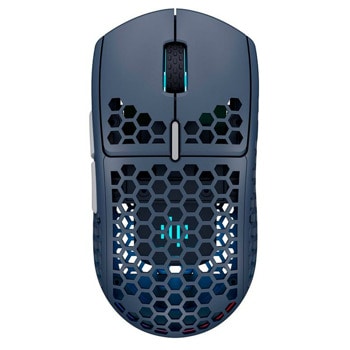 Мишка Dark Project ME4 Navy Blue, оптична (26 000dpi), жична/безжична, 2.4GHz, USB, синя, синя подсветка, PixArt PAW 3395 сензор | JAR Computers Dark Project ME4 - Navy Blue DP-ME-1504