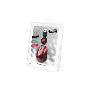 Sweex Pocket Mouse USB Red (MI182)