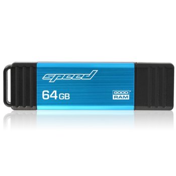 Памет 64GB USB Flash Drive, Goodram Speed, USB 3.0, синя | JAR Computers 64GB GOODRAM Speed USB 3.0