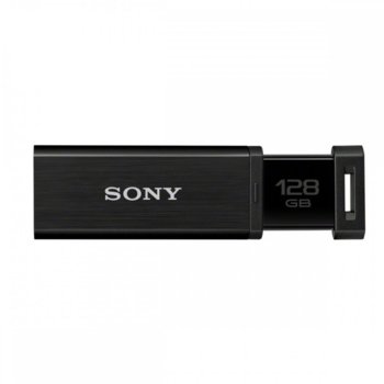 Памет 128GB USB Flash Drive, Sony USM128GQX, USB 3.0, черна | JAR Computers 128GB USB Sony, USB 3.0