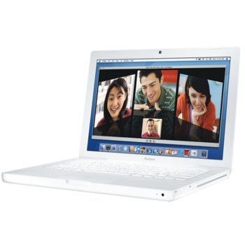Лаптоп Apple MacBook z0fk*****/bg +Подарък iPod Classic 80GB Black Бял 13.3" +Camera, Core2Duo 2.4GHz 2x1GB 160GB DVDRW Lan1000 802.11n Bluetooth 1г. | JAR Computers Apple MacBook z0fk*****/bg +Подарък iPod Classic…